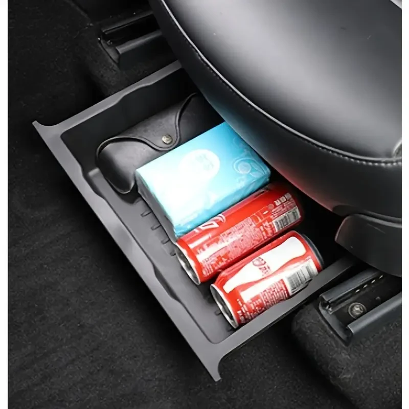 Durable ABS Under Seat Storage Box