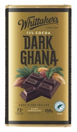 Chocolate Block Dark Ghana 72%Fair Trade - Dry Store