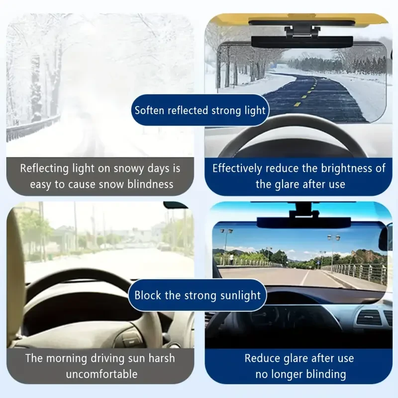 Polarized Car Visor Extender Sun Blocker