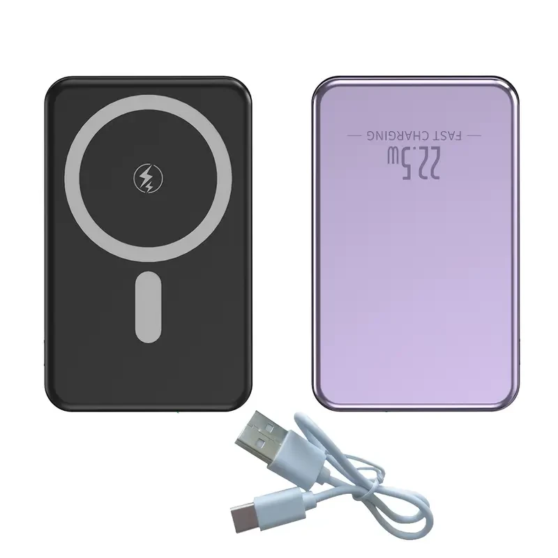 10000mAh Magnetic Wireless Power Bank  22.5W Fast Charging for iPhone