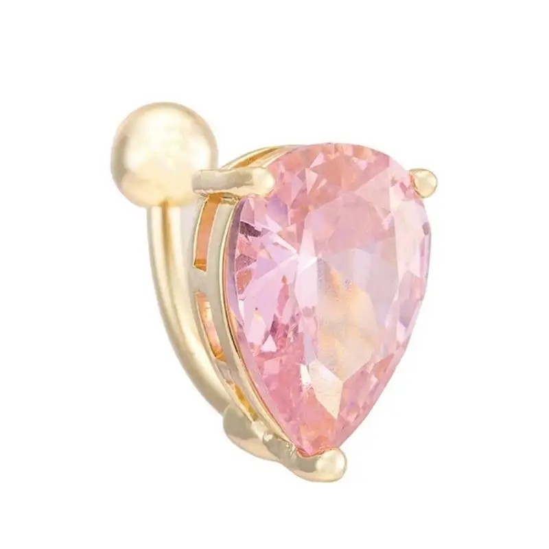 Fake Piercing Attractive Dance Navel Belly Button Rings - Umbilical Nail Body Belly Piercing