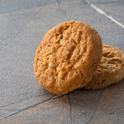 Biscuit Anzac Twin Plain Wrapped