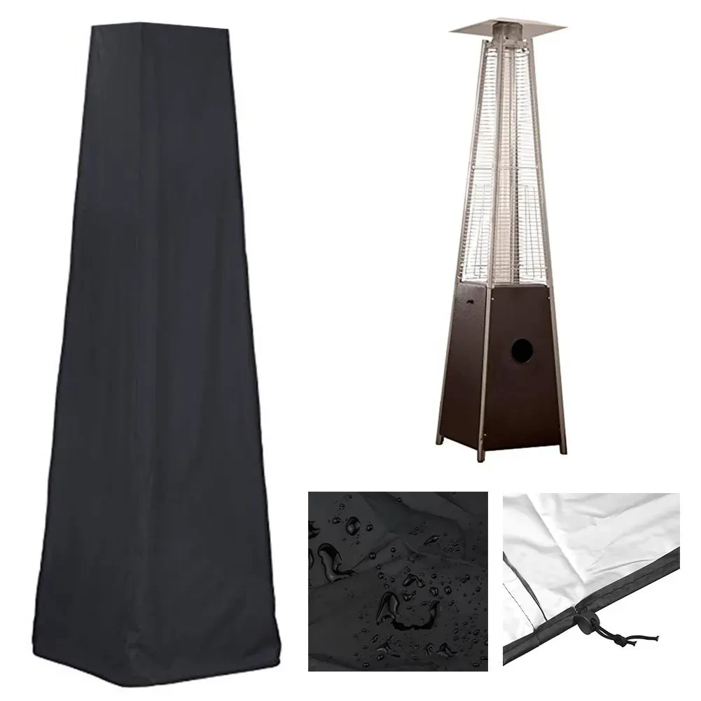Black Pyramid Patio Heater