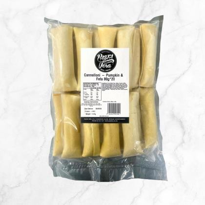 Cannelloni Pumpkin & Feta 80g